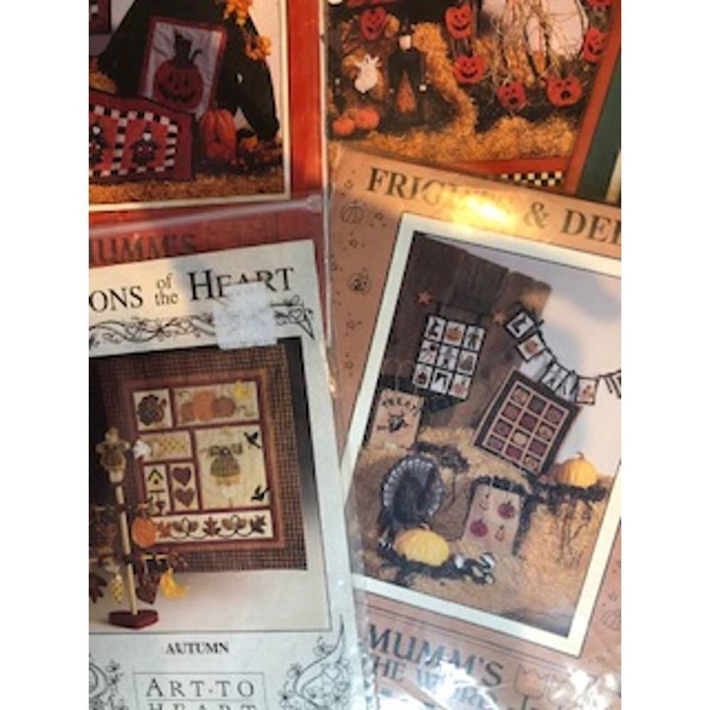 5 Quilting Sewing Patterns Halloween Fall - Picture 4 of 4